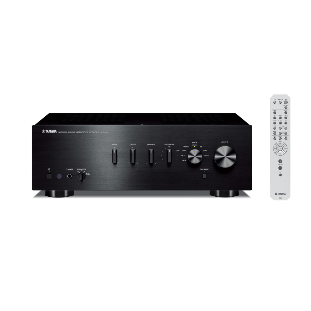 YAMAHA AMPLIFICADOR A-S301 NEGRO